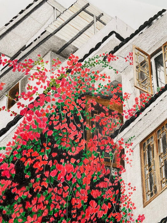 'Breakfast in Yangshuo' Print