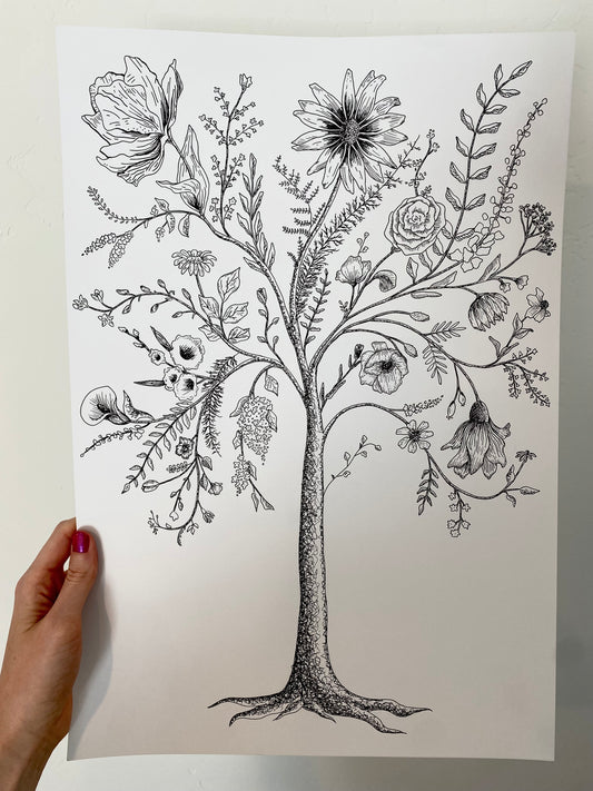 'Family Tree' Print