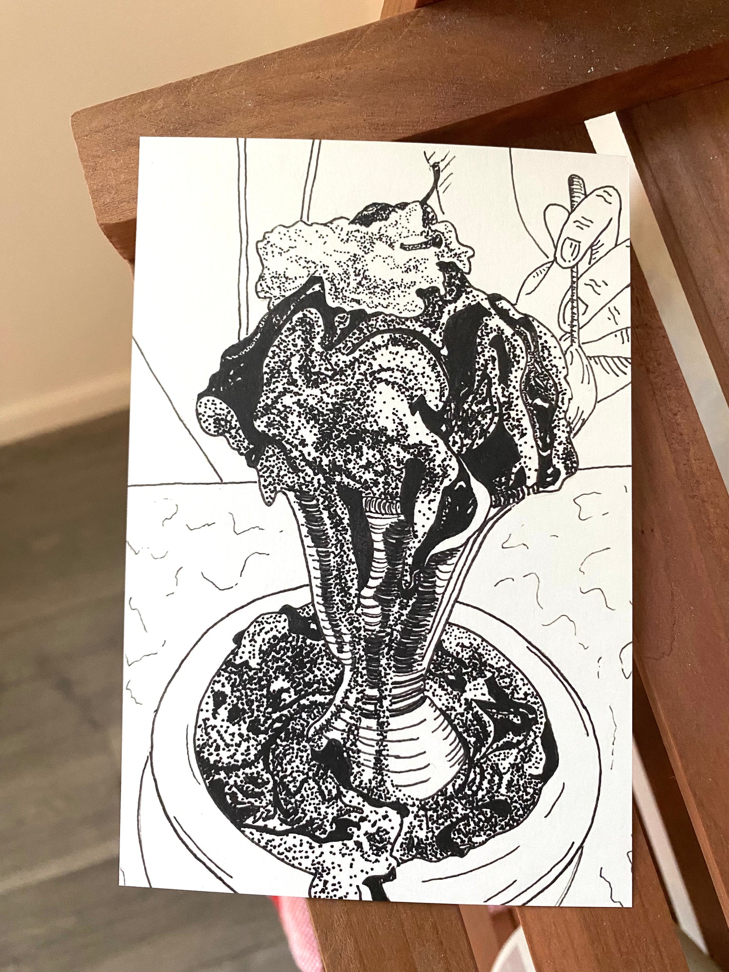 "Tracy’s Peanut-butter Cup" Print