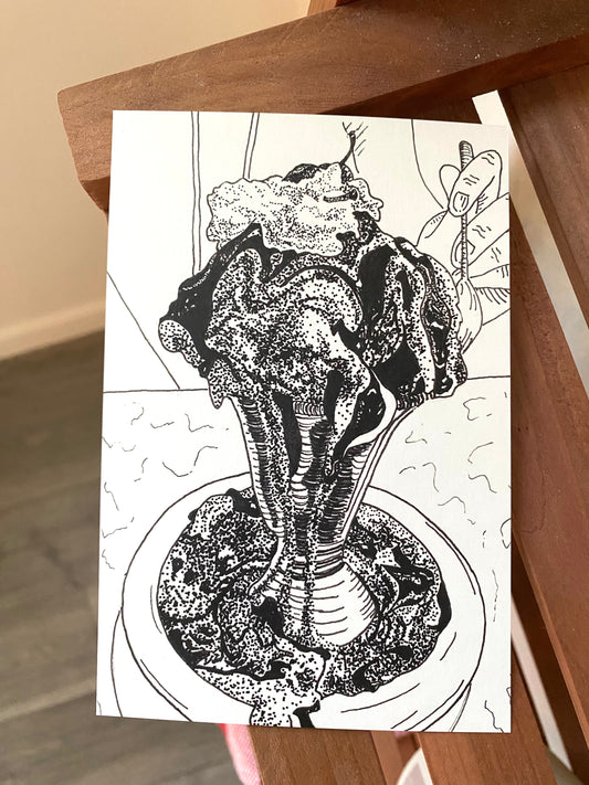 "Tracy’s Peanut-butter Cup" Print