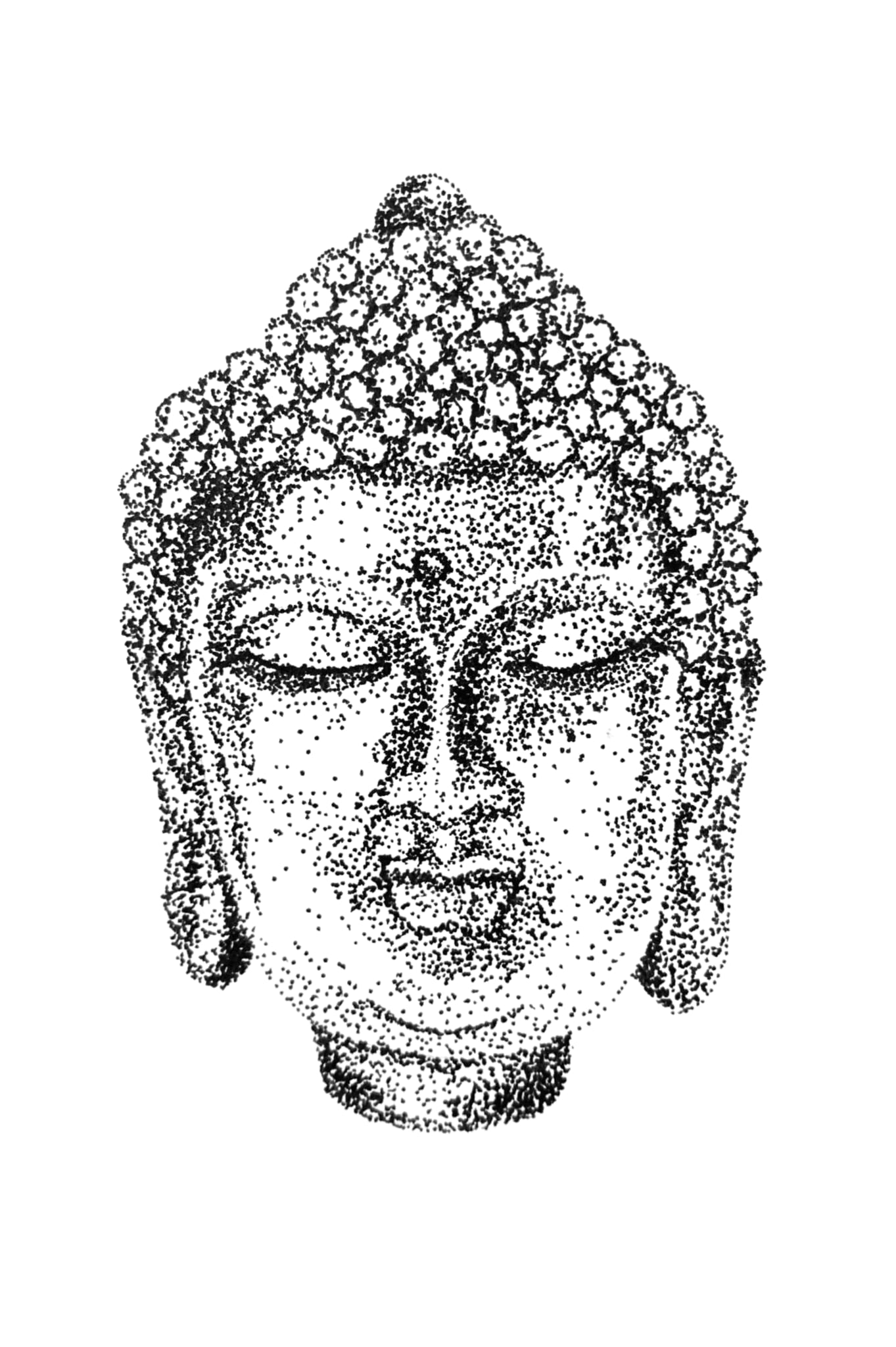 'Beauty in Buddha' 3 Piece Print