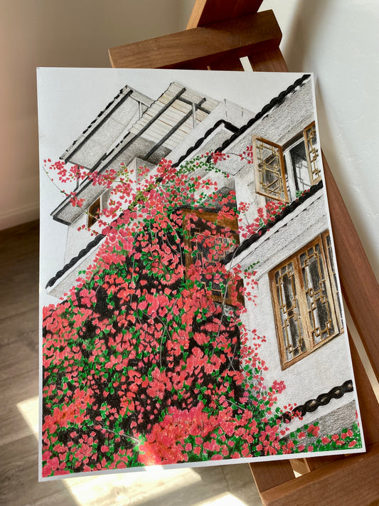 'Breakfast in Yangshuo' Print